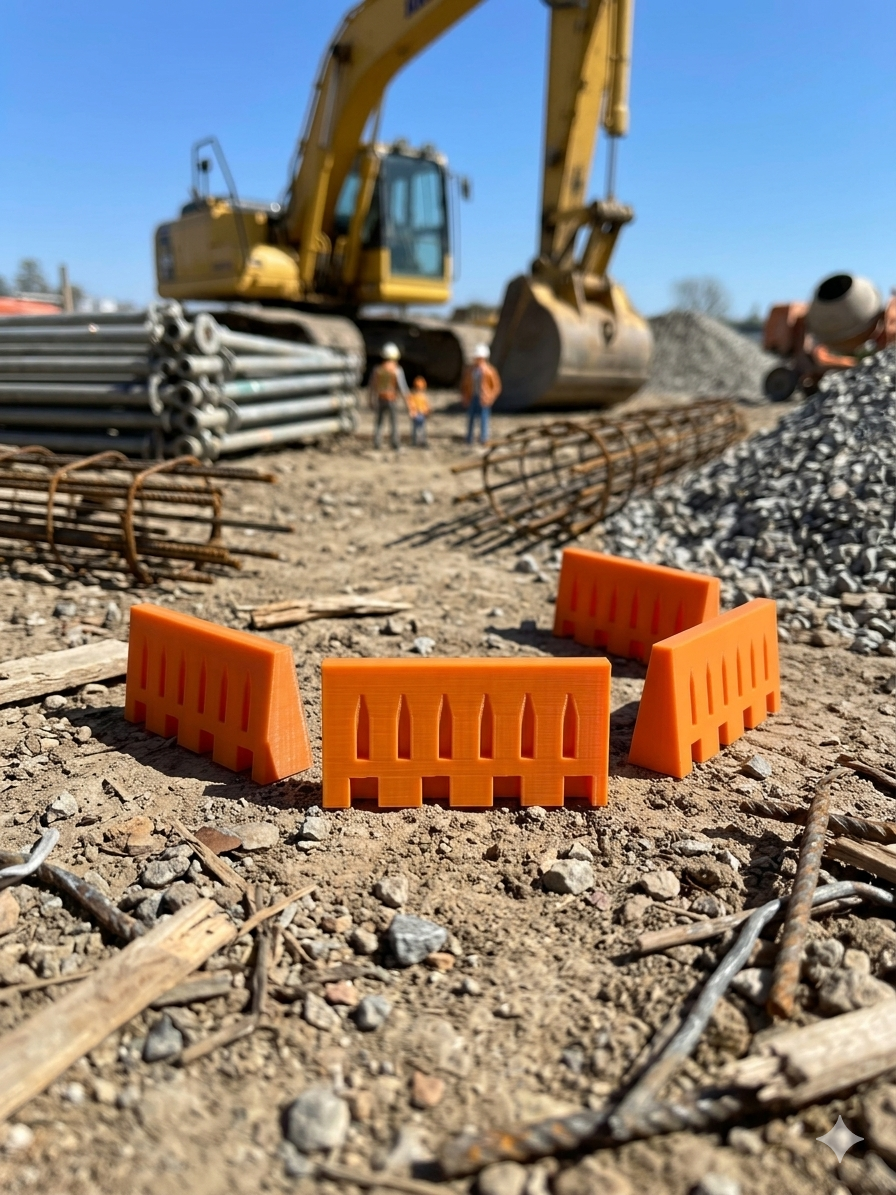 Jersey Barrier (Set of 4)