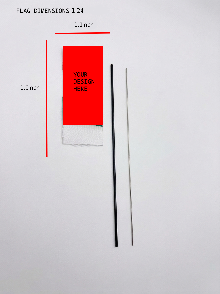 RC Flag Kit CUSTOM