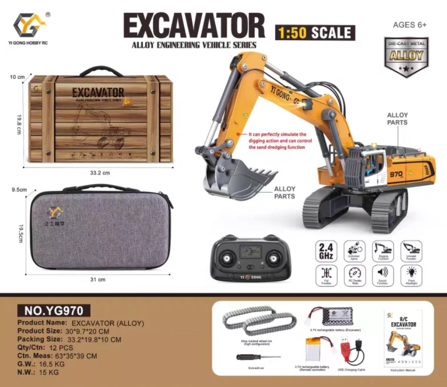 Yigong 970 RC Excavator